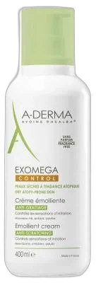 A-Derma Exomega Control Emollient Cream airless pump bottle