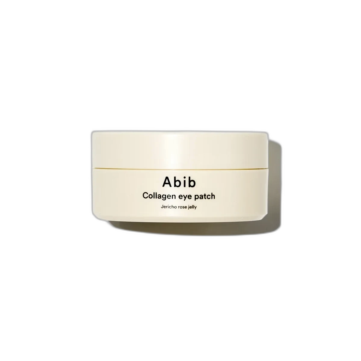Abib Collagen Eye Patch Jericho Rose Jelly tub with 60 hydrogel under-eye patches saturated in