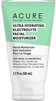 Acure Ultra Hydrating Electrolyte Facial Moisturizer glass jar