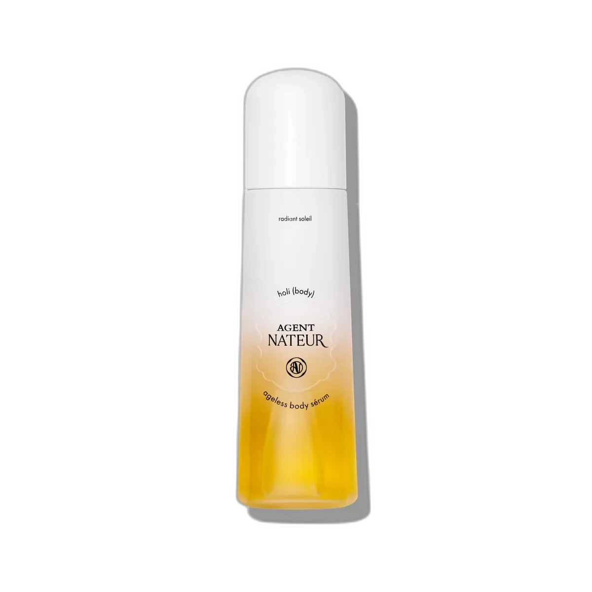 Agent Nateur Holi(Oil) Youth Body Serum in a glass dropper bottle