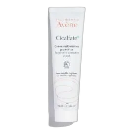 Avène Cicalfate+ Restorative Protective Cream white tube with blue and orange branding