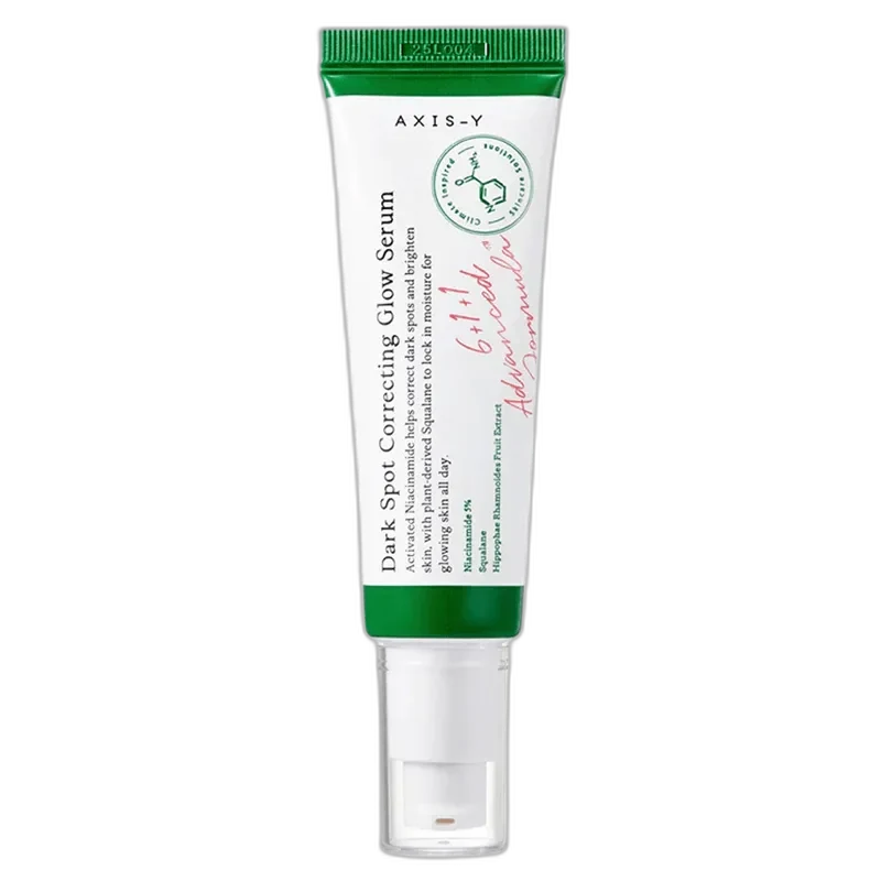 Axis-Y Dark Spot Correcting Glow Serum 50ml bottle with pump