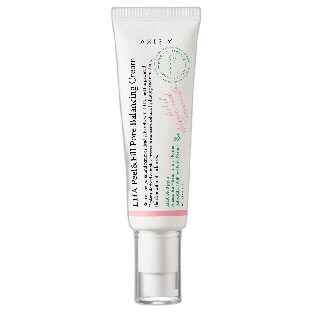 Axis-Y LHA Peel & Fill Pore Balancing Cream 50ml jar