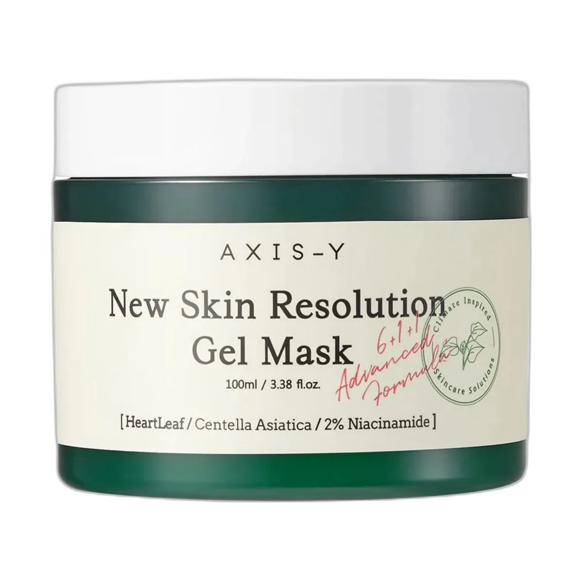 Axis-Y New Skin Resolution Gel Mask 100ml jar