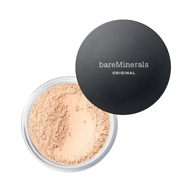 bareMinerals Original Loose Mineral Foundation SPF 15 sifter jar with mineral powder