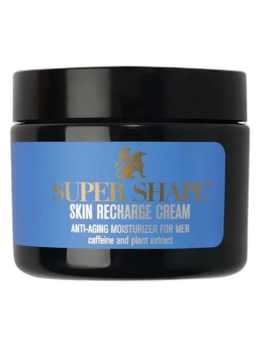 Baxter of California Super Shape Skin Recharge Cream jar anti-aging moisturizer for men