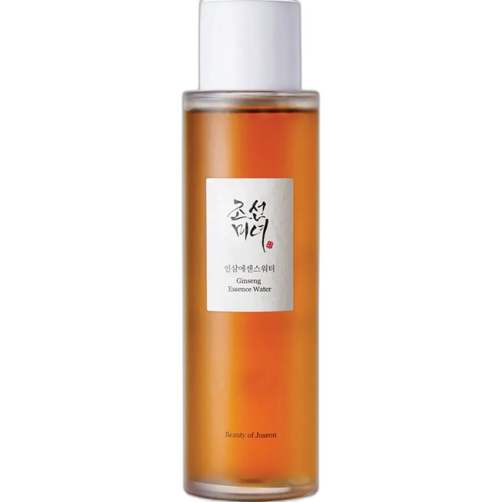 Beauty of Joseon Ginseng Essence Water bottle with golden ginseng-infused hydrating toner