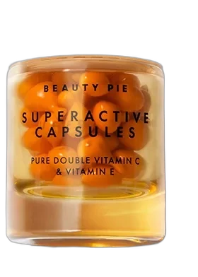 Beauty Pie Superactive Capsules Pure Vitamin C Serum 60-capsule box