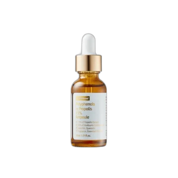 By Wishtrend Polyphenols in Propolis 15% Ampoule 30ml frosted glass dropper bottle