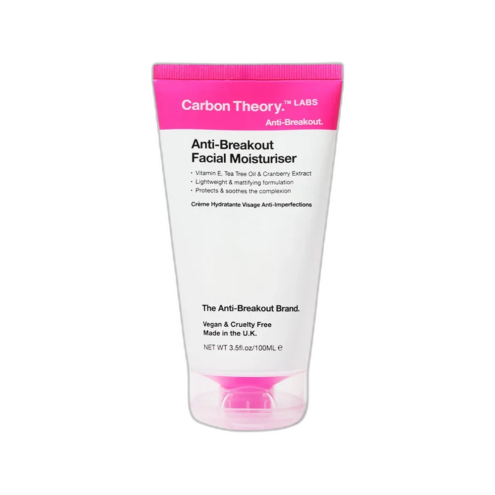 Carbon Theory Breakout Control Facial Moisturiser 50ml tube