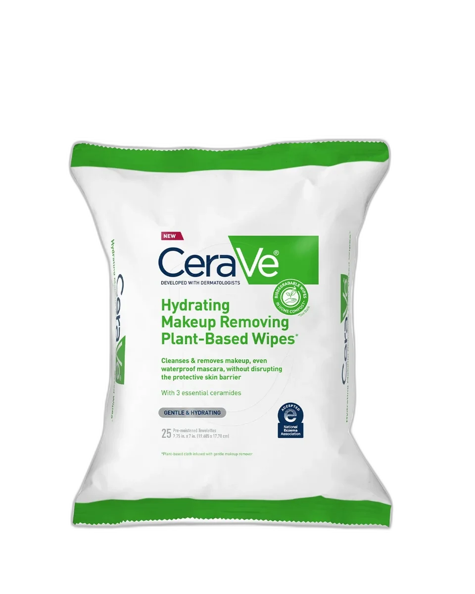 CeraVe Makeup Removing Cleanser Cloths 25 count package