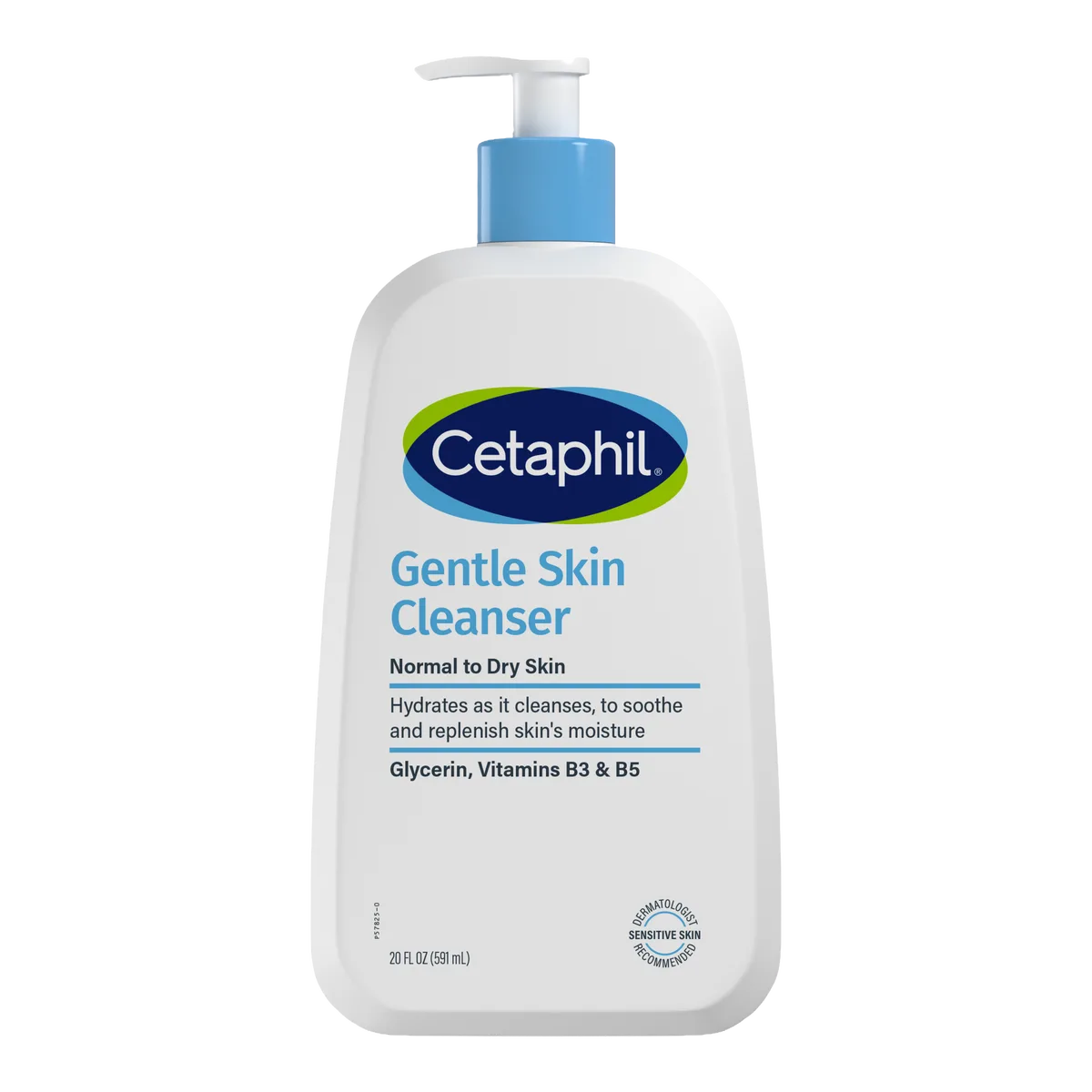 Cetaphil Gentle Skin Cleanser, 16 fl oz white pump bottle