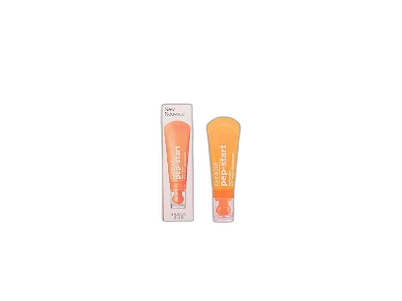 Clinique Pep-Start Eye Cream small white jar