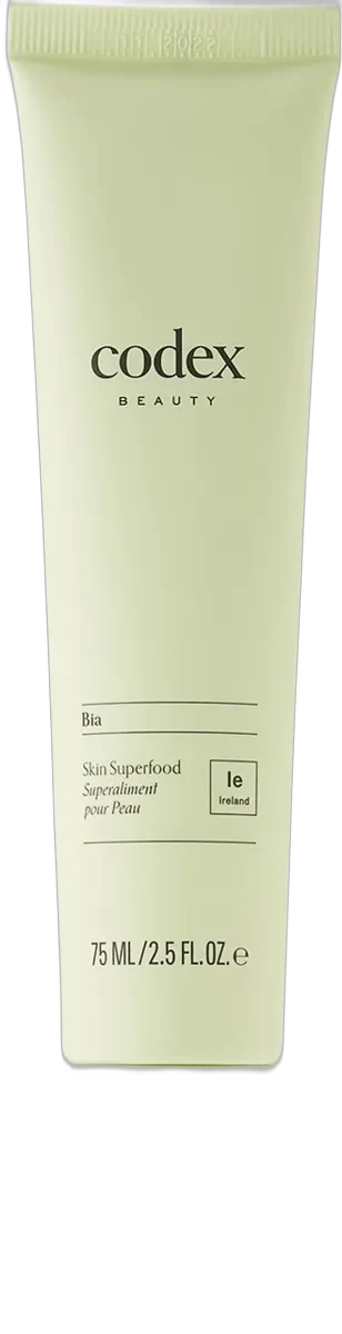 Codex Labs Bia Skin Superfood frosted glass jar 75ml