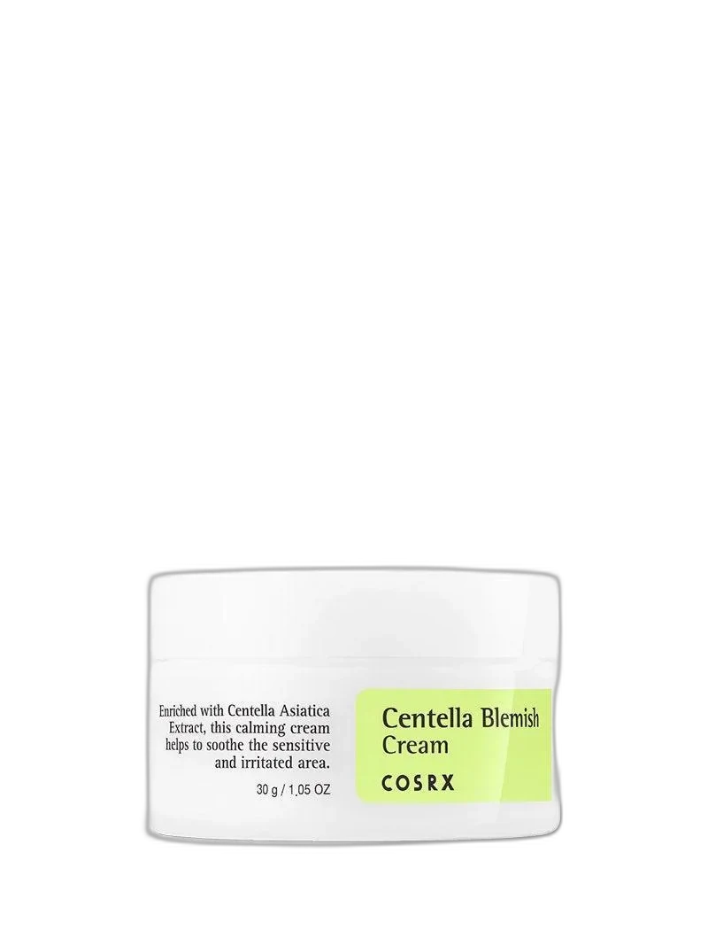 COSRX Centella Blemish Cream in a small white tube