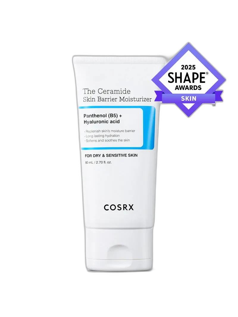 COSRX The Ceramide Skin Barrier Moisturizer 80 mL blue and white squeeze tube