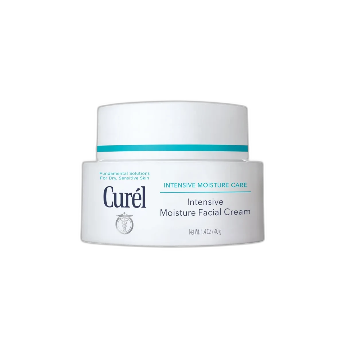 Curél Intensive Moisture Facial Cream Japanese ceramide moisturizer in a small white jar