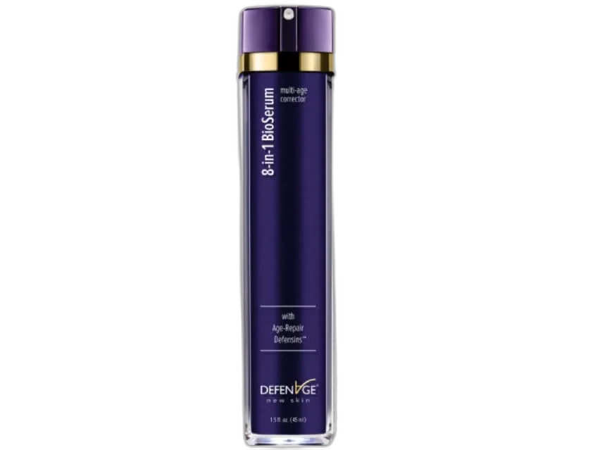 DefenAge 8-in-1 BioSerum white clinical airless pump tube