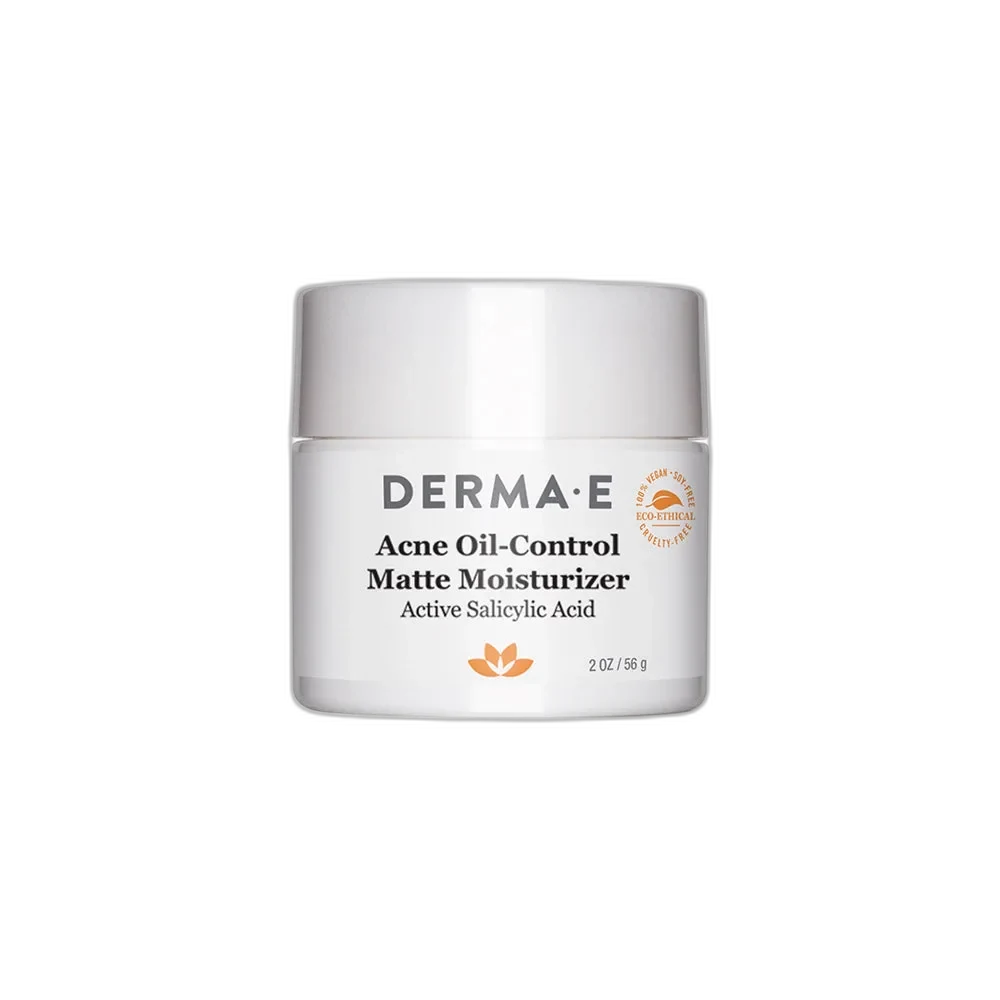 Derma E Acne Rebalancing Cream 2 oz glass jar
