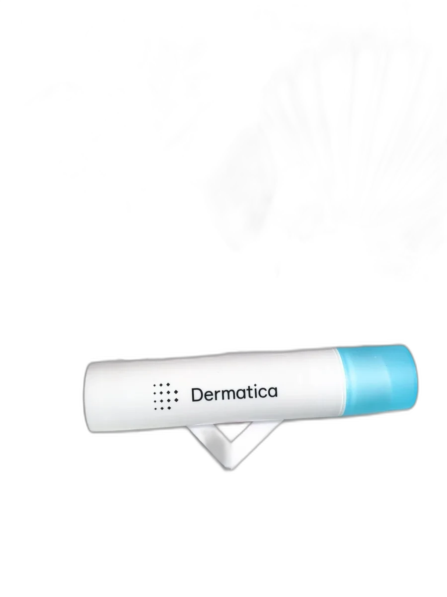 Dermatica Tretinoin 0.025% Cream white airless pump bottle with minimalist branding