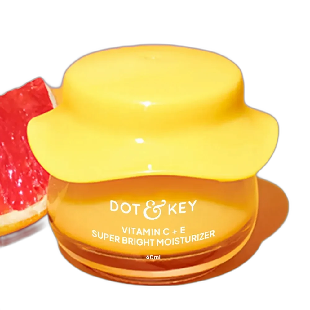 Dot & Key Vitamin C + E Super Bright Moisturizer SPF 20 in a pump jar