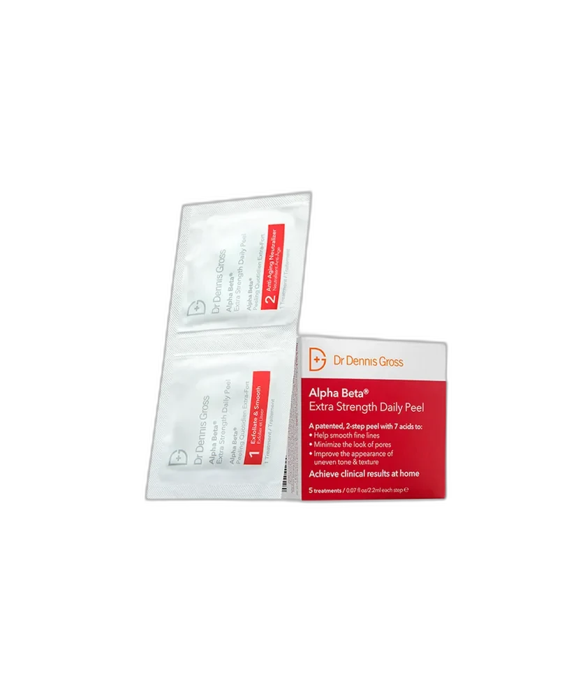 Dr. Dennis Gross Alpha Beta Extra Strength Daily Peel two-step pad system jar