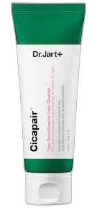 Dr. Jart+ Cicapair Tiger Grass Enzyme Foaming Cleanser in a green squeeze tube