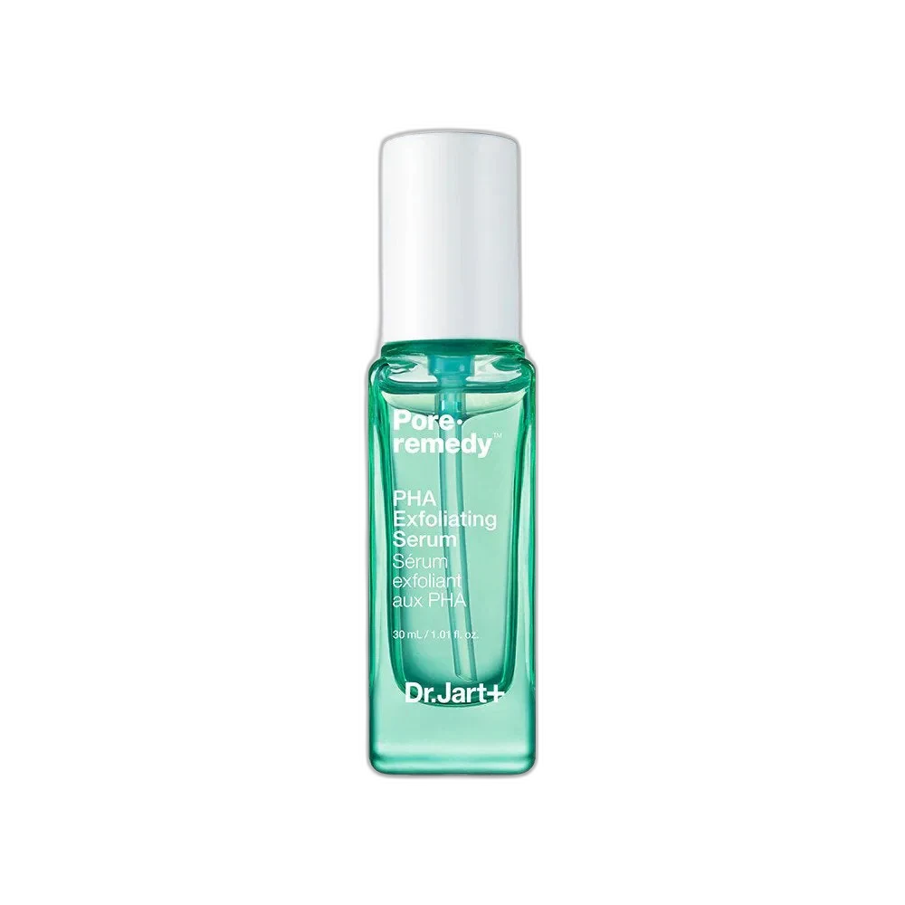 Dr. Jart+ Pore Remedy PHA Exfoliating Serum 30mL bottle with dual-phase formula