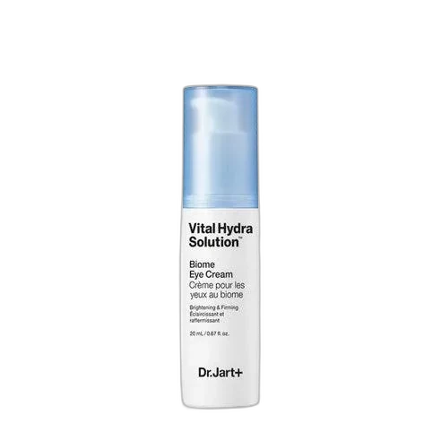 Dr. Jart+ Vital Hydra Solution Biome Eye Cream teal tube with white text