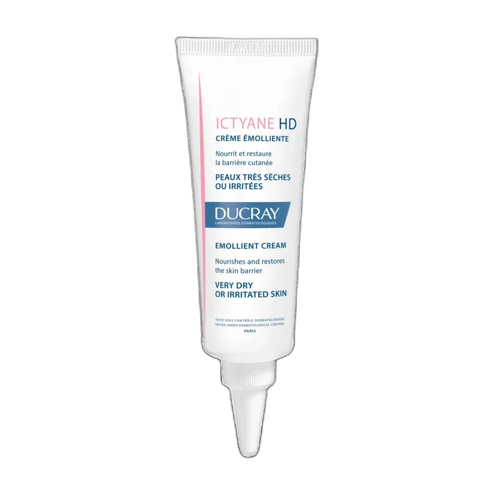 Ducray Ictyane HD Emollient Cream 200 ml white tube
