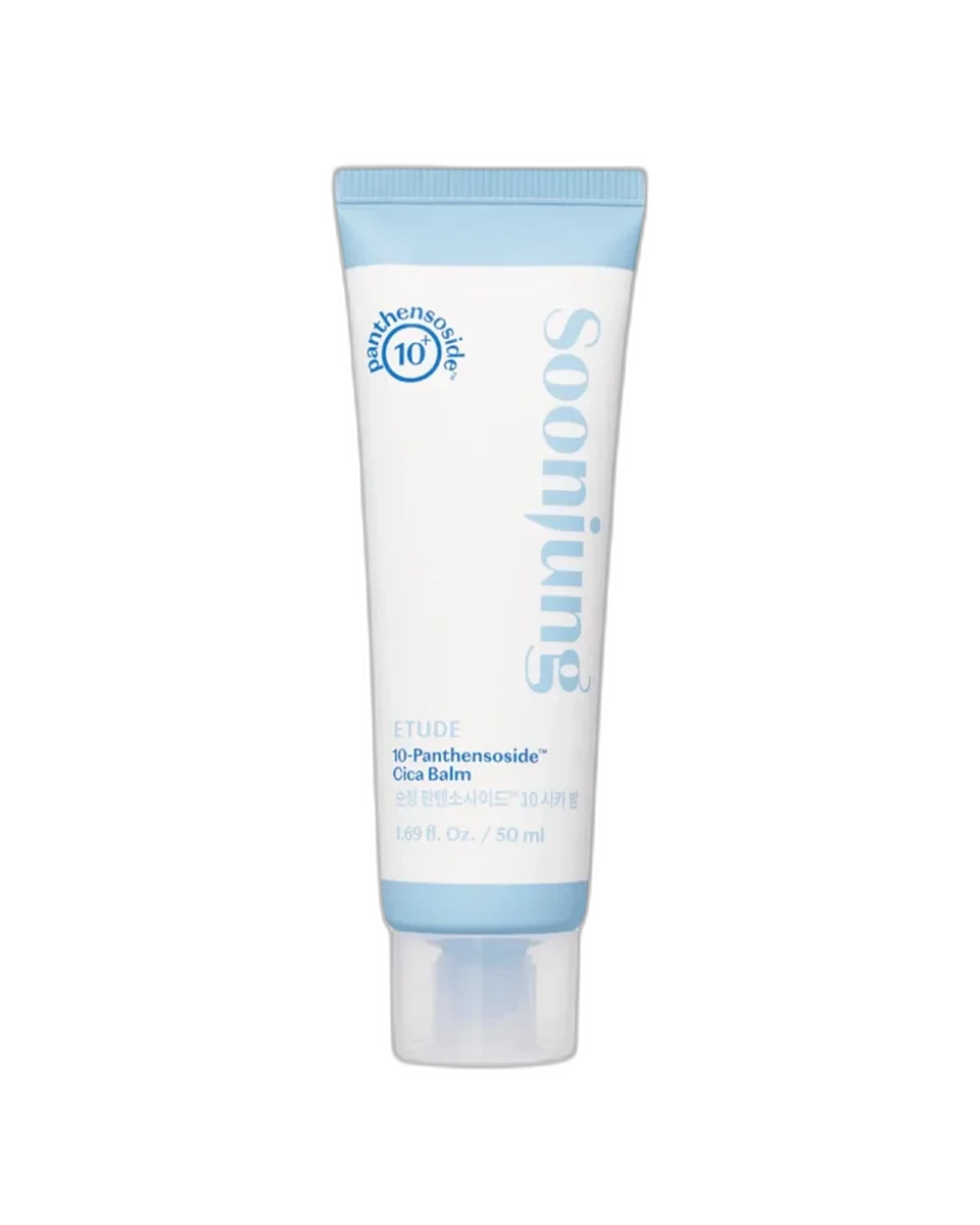 Etude SoonJung Centella 5-Panthensoside Cica Balm in a white squeeze tube
