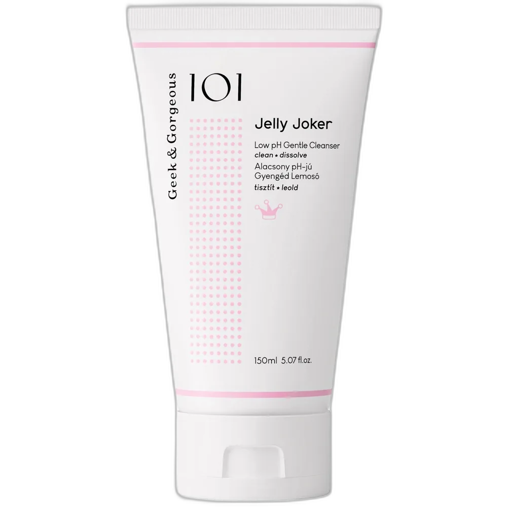 Geek & Gorgeous Jelly Joker Cleansing Balm in plastic jar