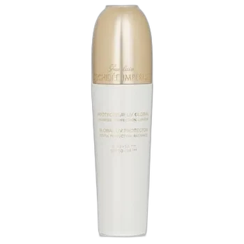 Guerlain Orchidée Impériale Brightening & Perfecting UV Protector SPF 50 in a white tube with