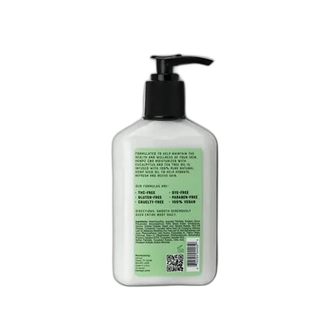 Hempz CBD Herbal Body Moisturizer pump bottle with green CBD branding