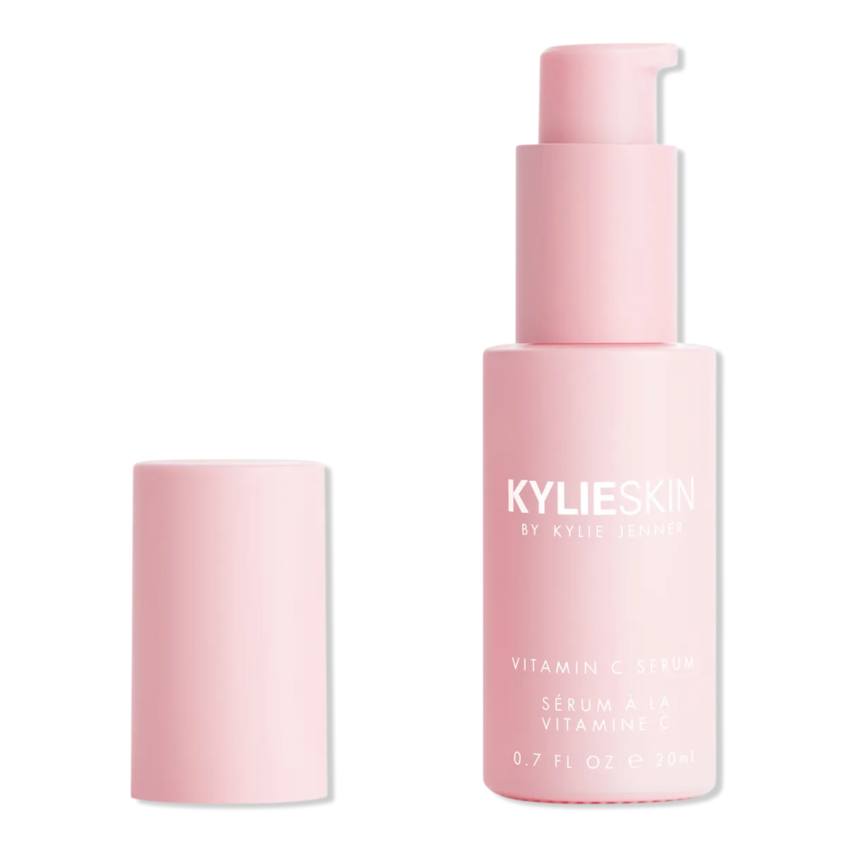 Kylie Skin Vitamin C Serum in a small dropper bottle