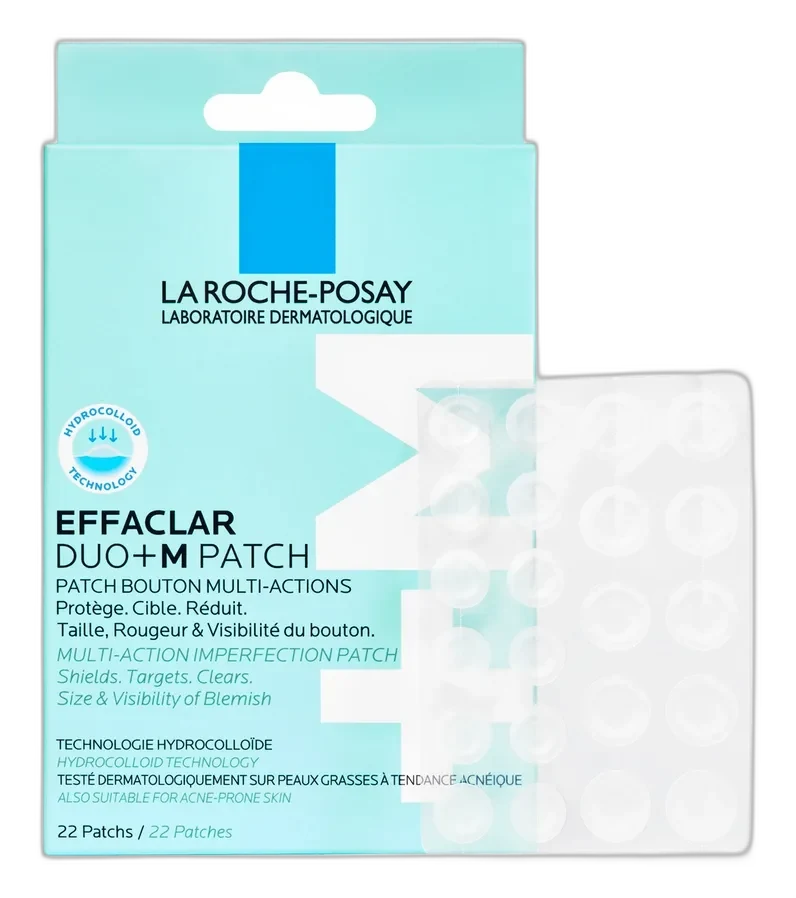La Roche-Posay Effaclar Multi-Target Blemish Patches hydrocolloid pack of 22