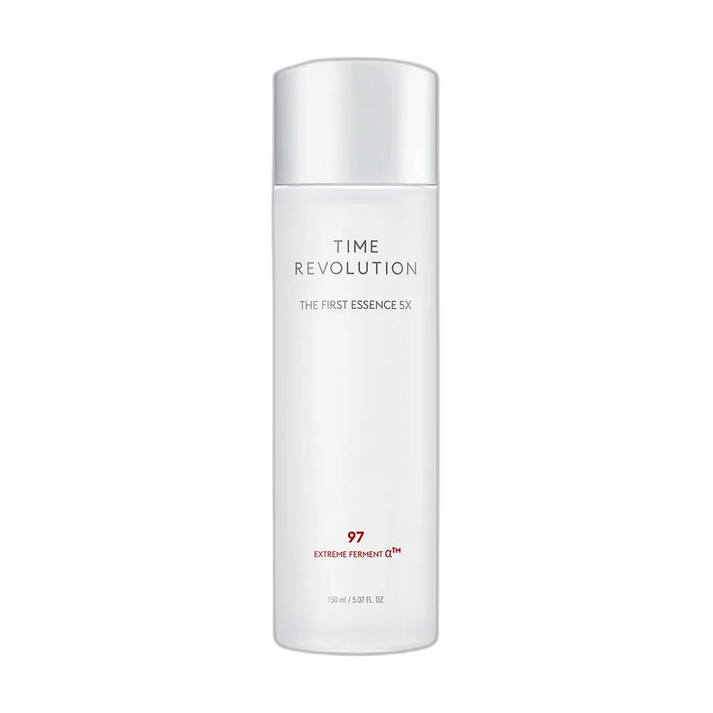 Missha Time Revolution The First Treatment Essence 5X frosted glass bottle