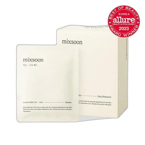 mixsoon Soybean Milk Pad face mask pads in minimalist packaging