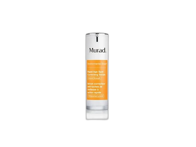 Murad Rapid Age Spot Correcting Serum in pump bottle packaging