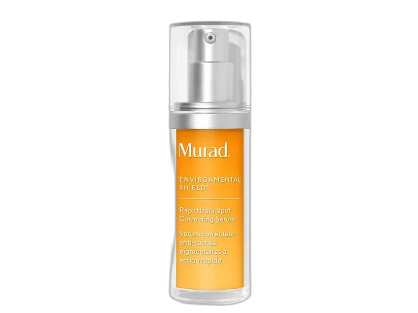 Murad Rapid Dark Spot Correcting Serum in pump bottle packaging