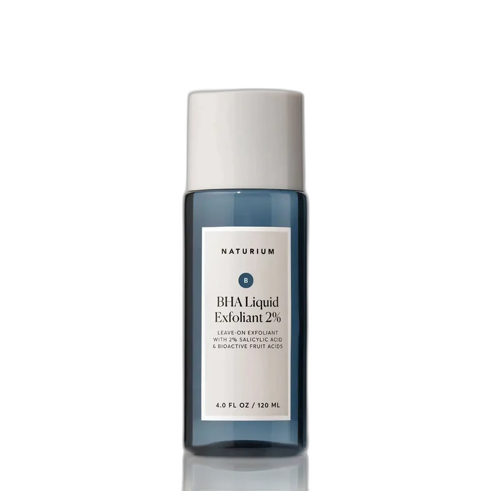 Naturium BHA Liquid Exfoliant 2% in a frosted bottle