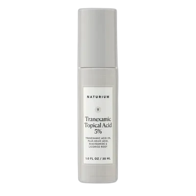 Naturium Tranexamic Topical Acid 5% frosted glass bottle with dropper