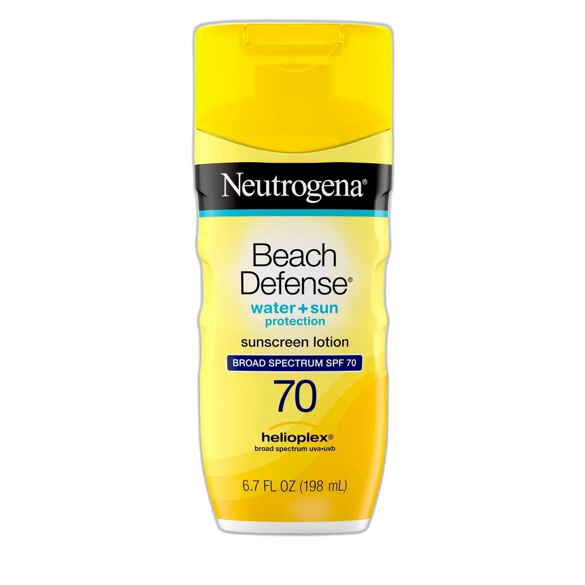 Neutrogena Beach Defense Water + Sun Protection Oxybenzone-Free Sunscreen Lotion SPF 70 in