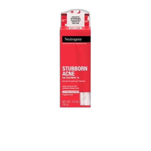 Neutrogena Stubborn Acne AM Treatment with 2.5% Micronized Benzoyl Peroxide