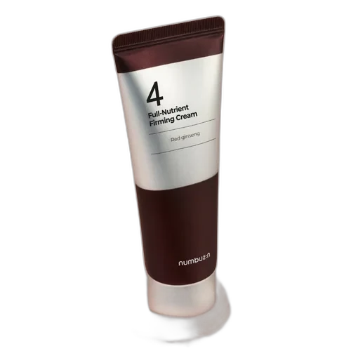 Numbuzin No. 4 Full-Nutrient Firming Cream 60ml jar with red ginseng formula
