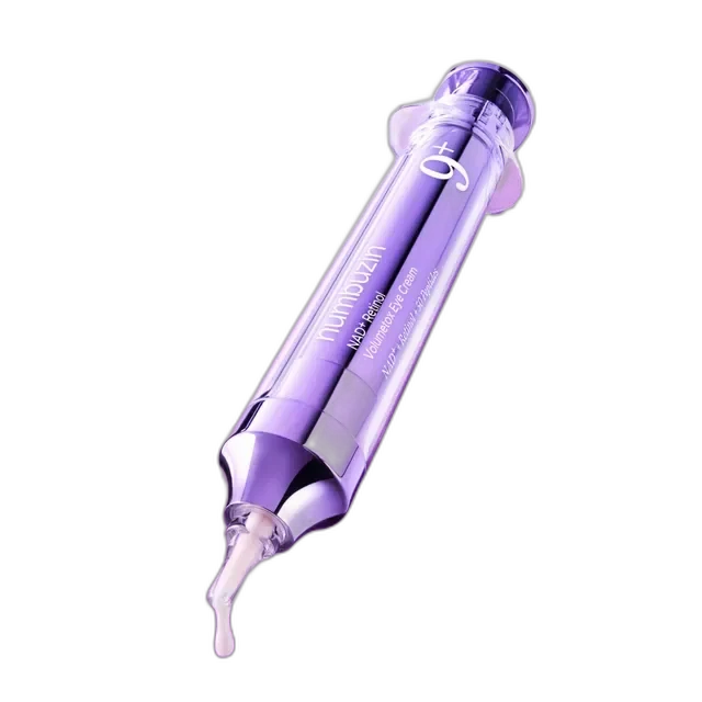 Numbuzin No. 9 NAD+ Retinol Volumetox Eye Cream in a small white tube