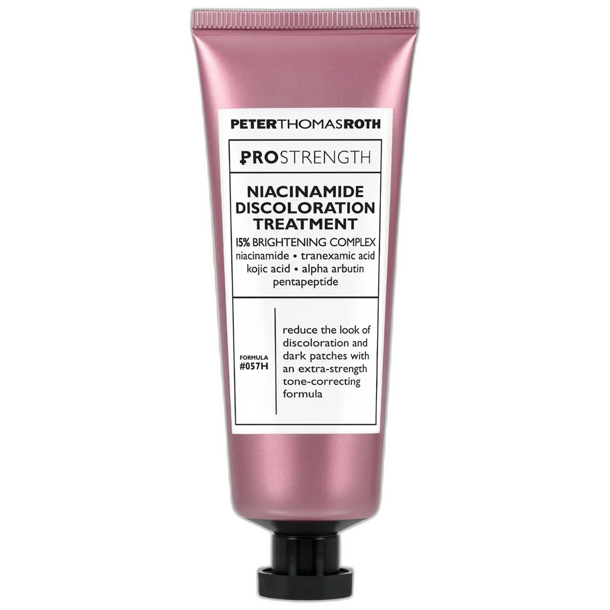 Peter Thomas Roth PRO Strength Niacinamide Discoloration Treatment jar with white and branded