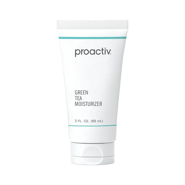 Proactiv Green Tea Moisturizer tube with green and white branding