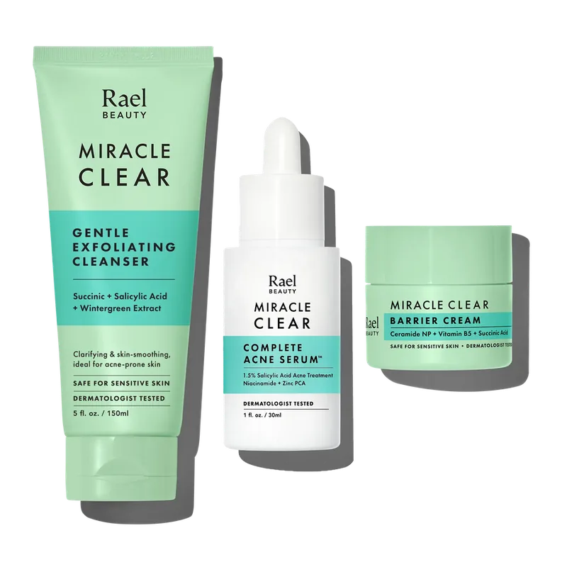 Rael New Miracle Clear Trio set