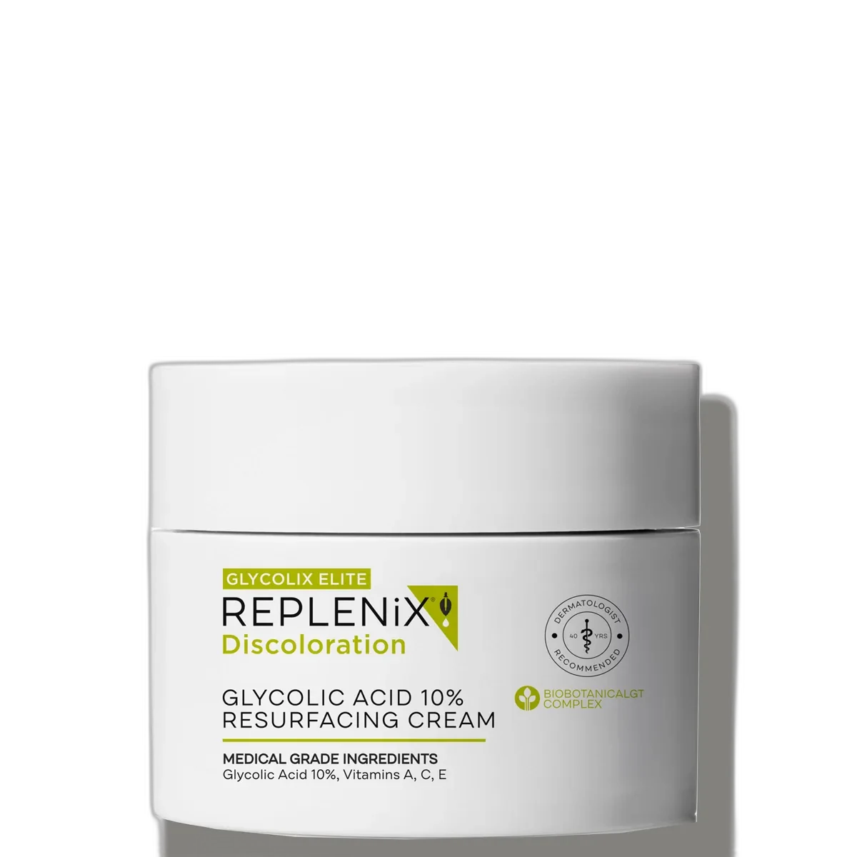 Replenix Glycolic Acid 10% Resurfacing Cream 1.7 oz tube